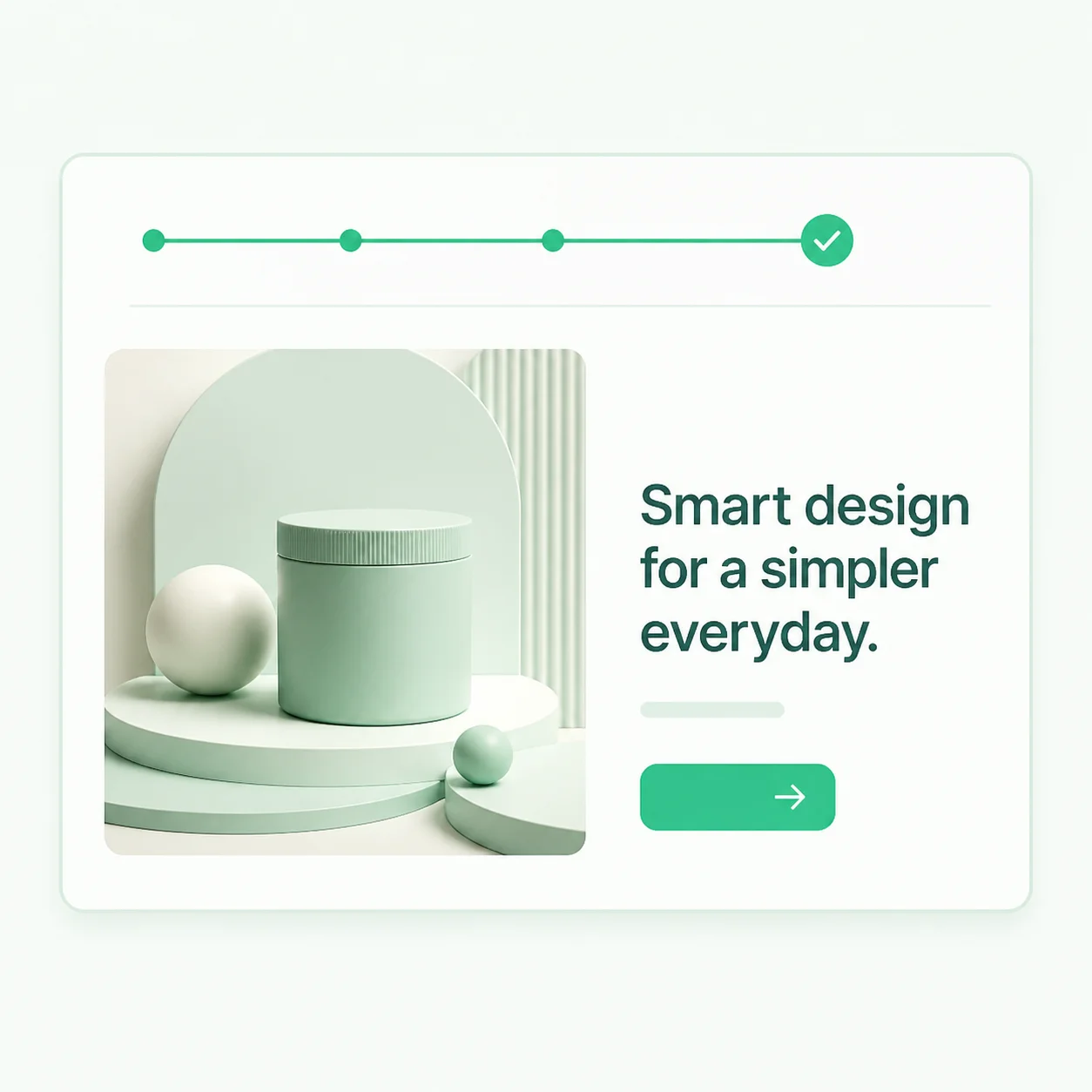 AI rendering a finished ad creative image for a marketing placement
